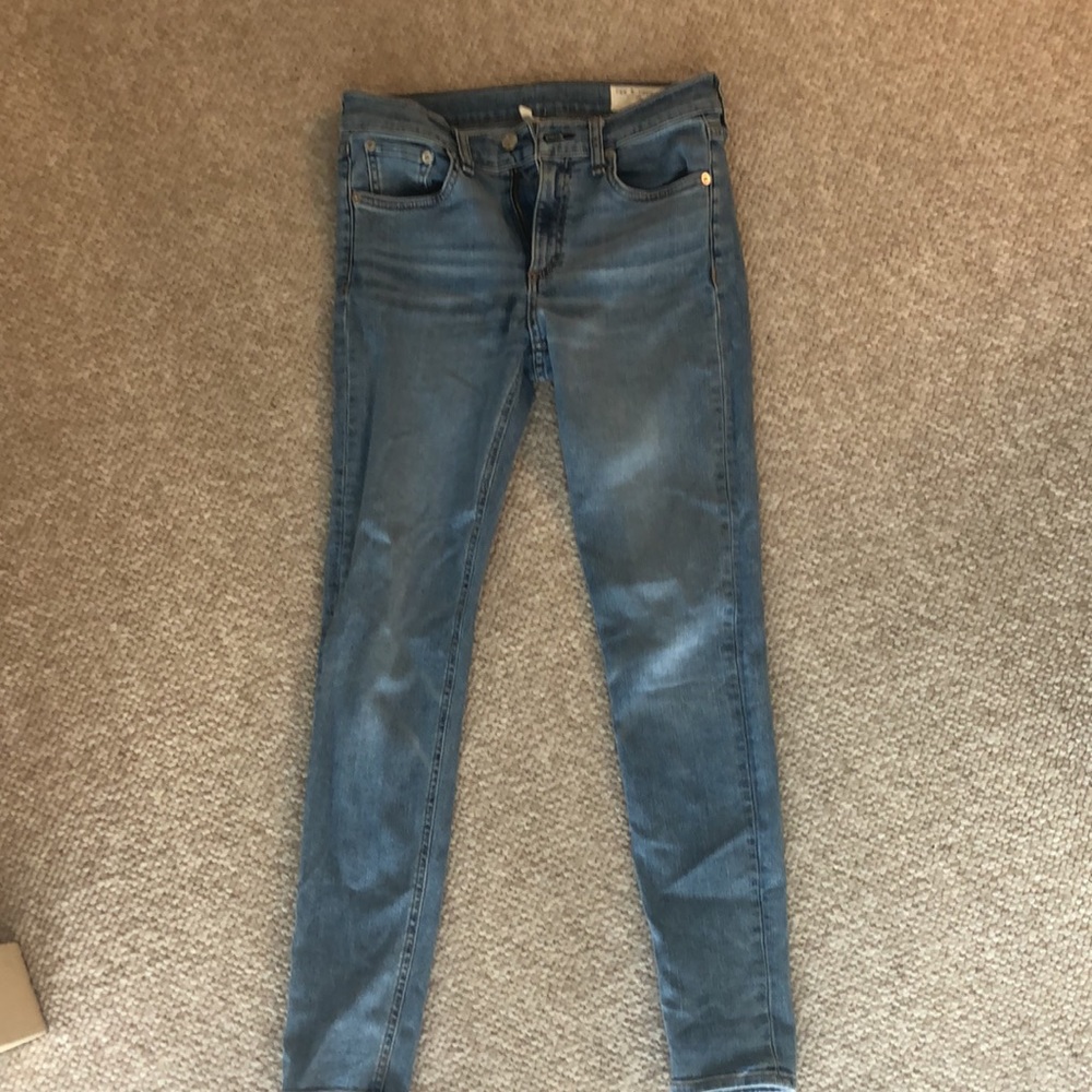Rag and Bone Ankle Skinny Jeans